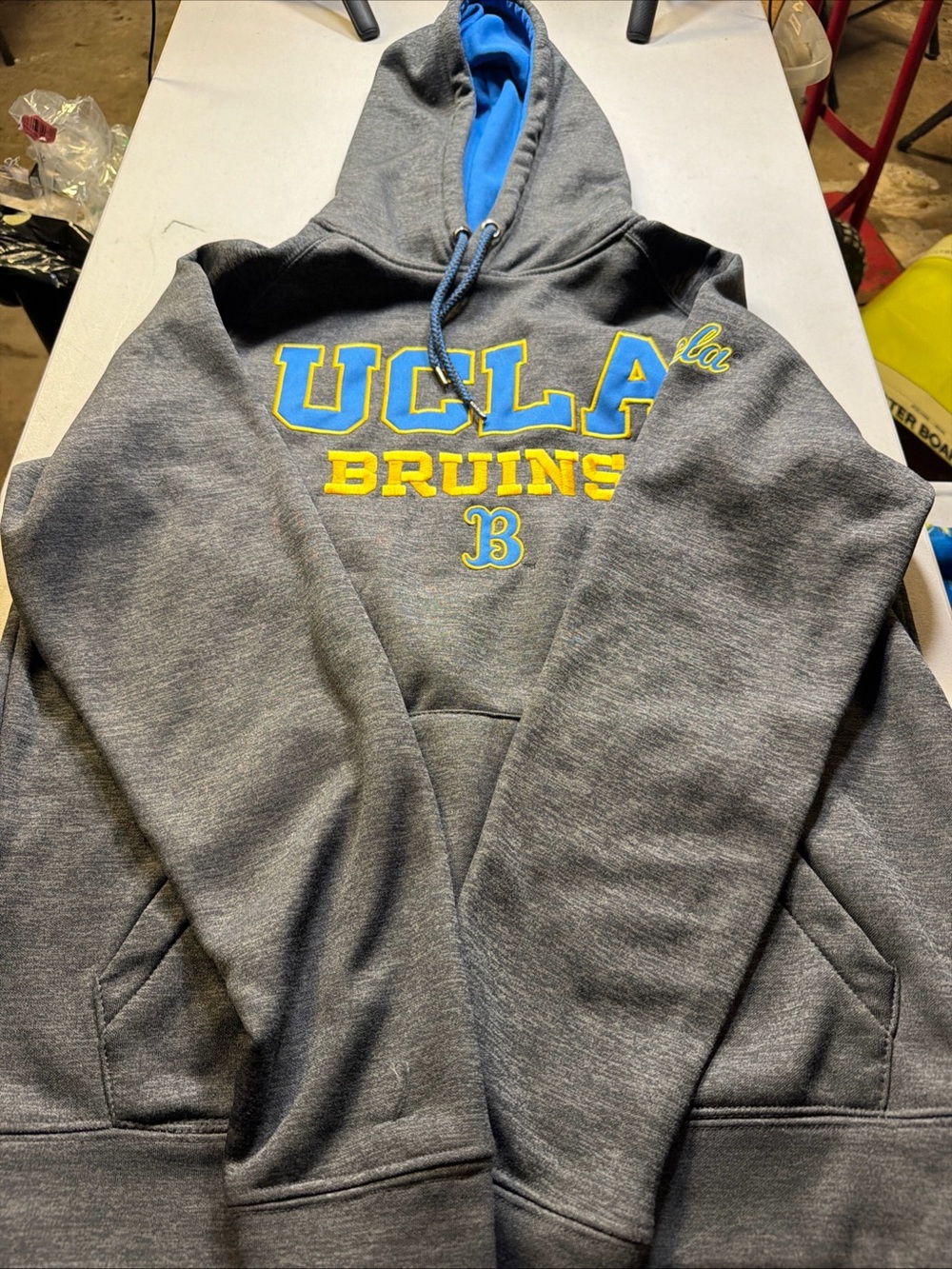 UCLA Bruins Charcoal Gray Hoodie